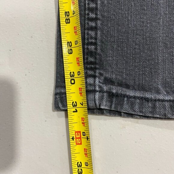 Levi's Vintage 524 Too Superlow Skinny Jeans Black/Grey Size 7 - Picture 11 of 14
